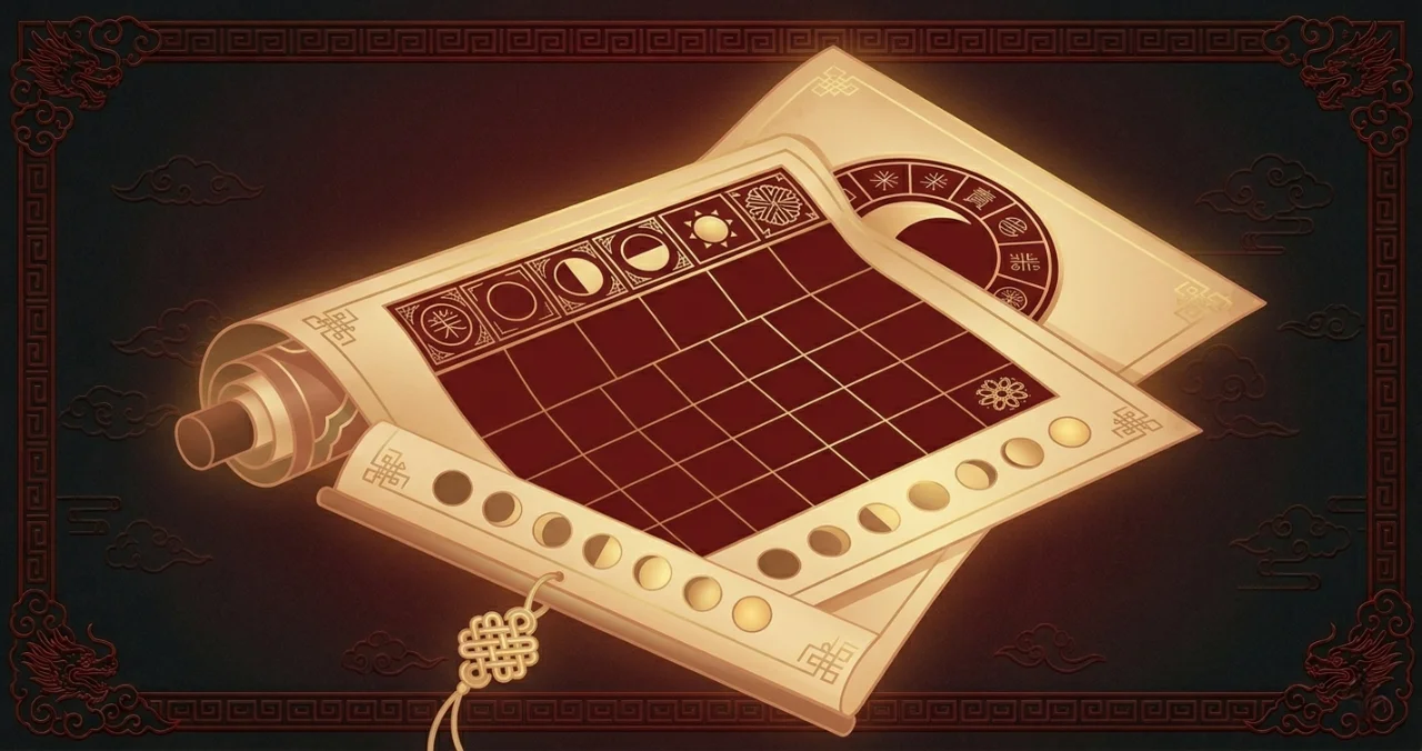 Histoire du calendrier lunaire chinois de grossesse origine tradition
