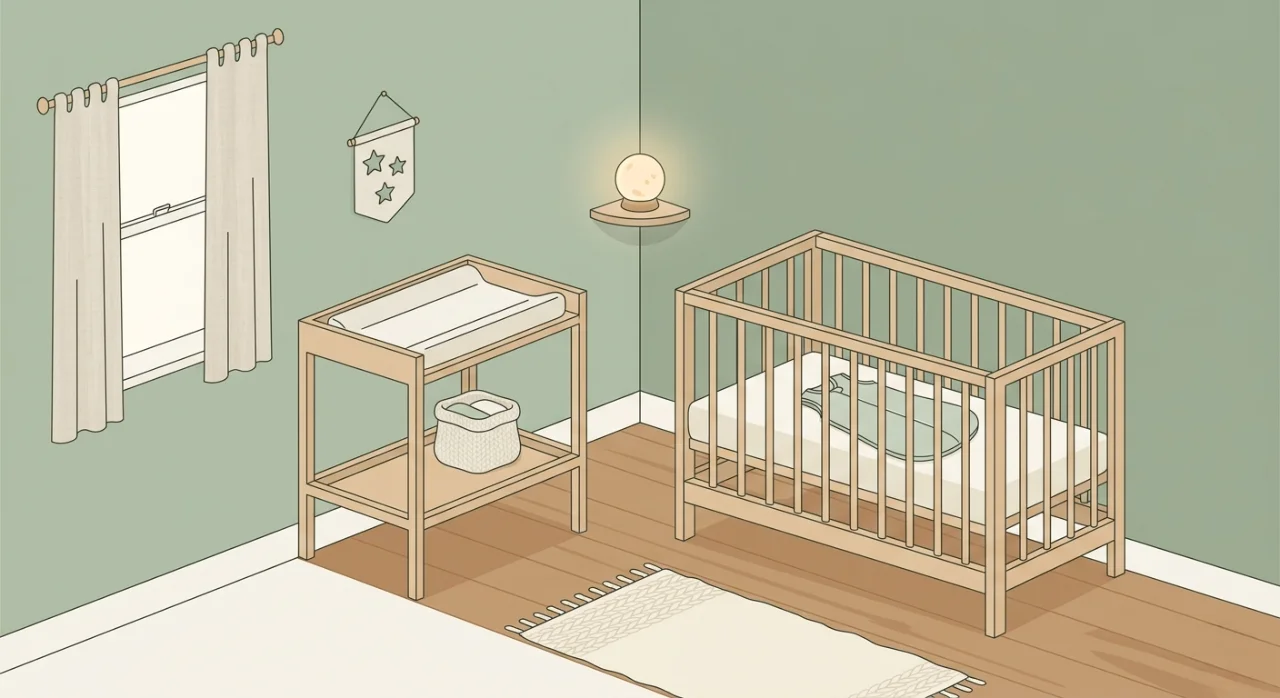 Préparer la chambre de bébé liste des essentiels et conseils de sécurité