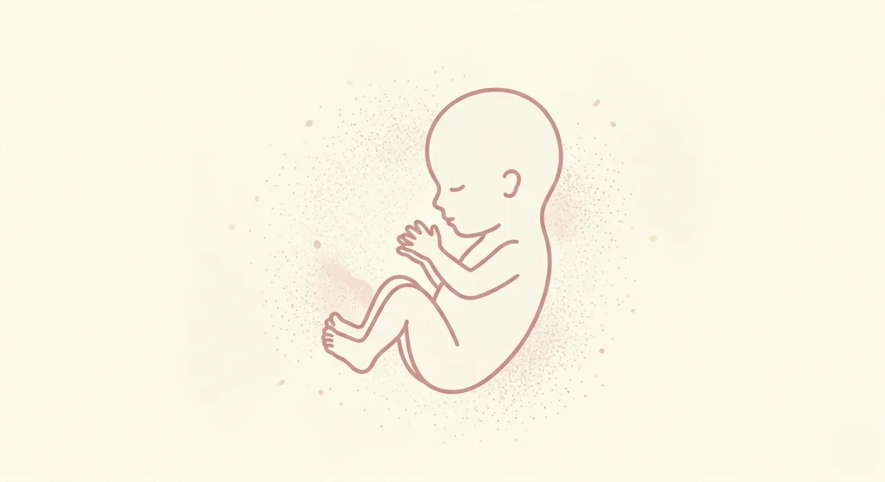Développement bébé à 12 semaines d'aménorrhée première échographie