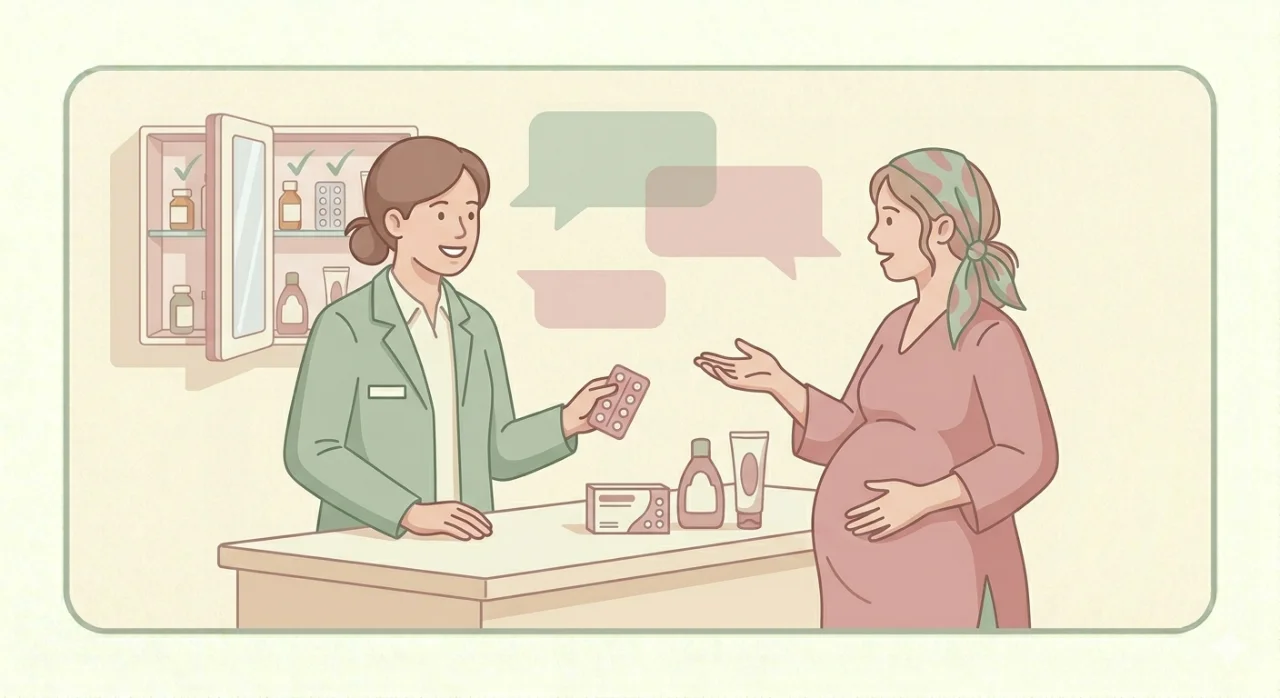 Consultation pharmacien pendant la grossesse médicaments autorisés