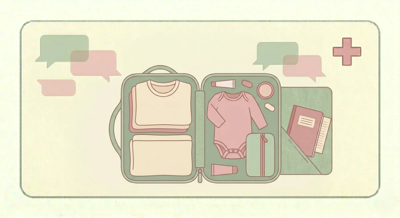 Valise maternité liste complète pour maman et bébé
