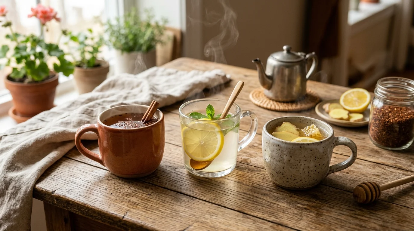 Alternatives saines au café enceinte tisanes et boissons sans caféine